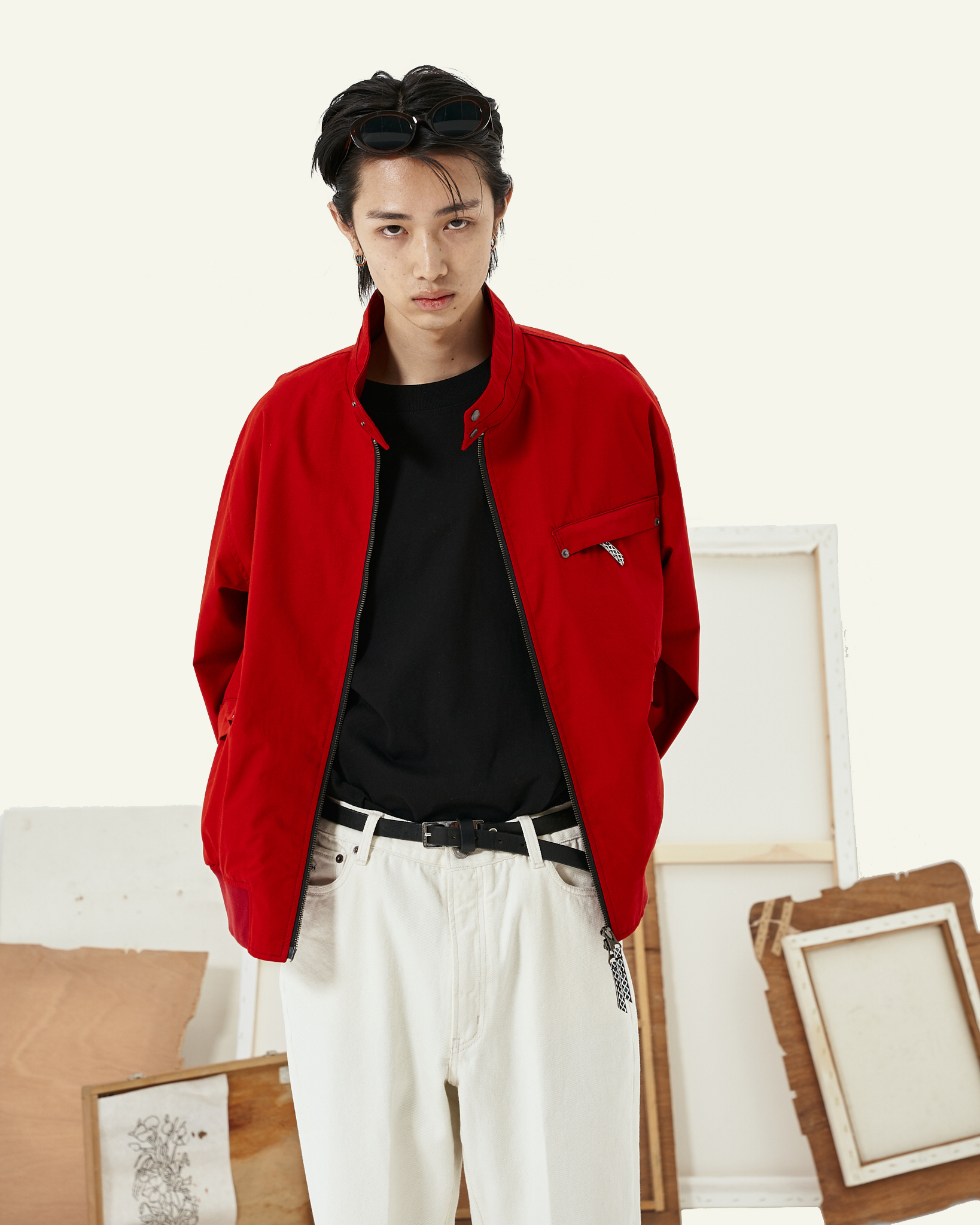 FOUGERE BLOUSON JACKET _ RED